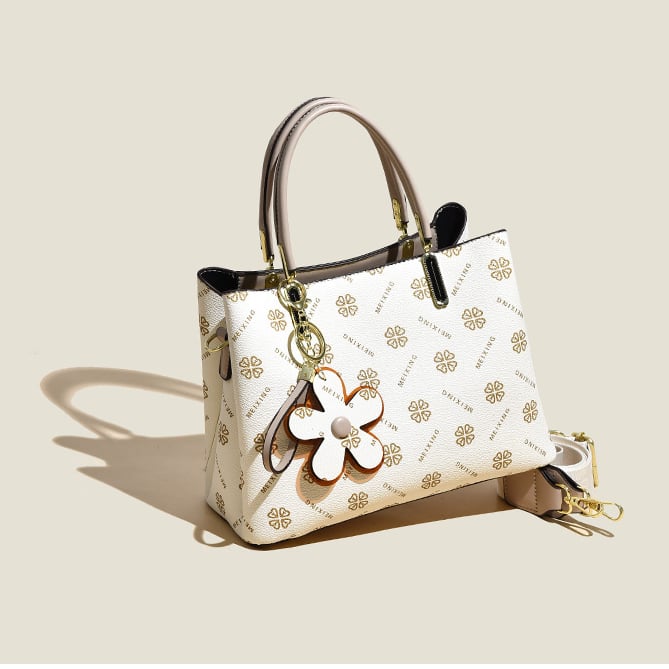 Zela Milano Leather Tote Bag Retro Backpack