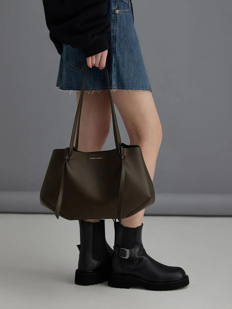 CHARLES & KEITH Calla Tote Bag | Minimalist Bag For Every Day