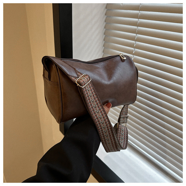 Zela Noir Milano Retro Small Bags Women's Fashion