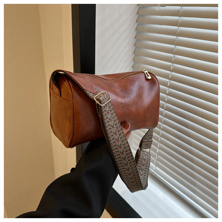 Zela Noir Milano Retro Small Bags Women's Fashion