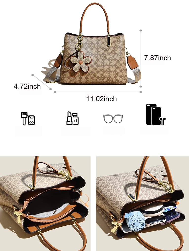 Zela Milano Leather Tote Bag Retro Backpack