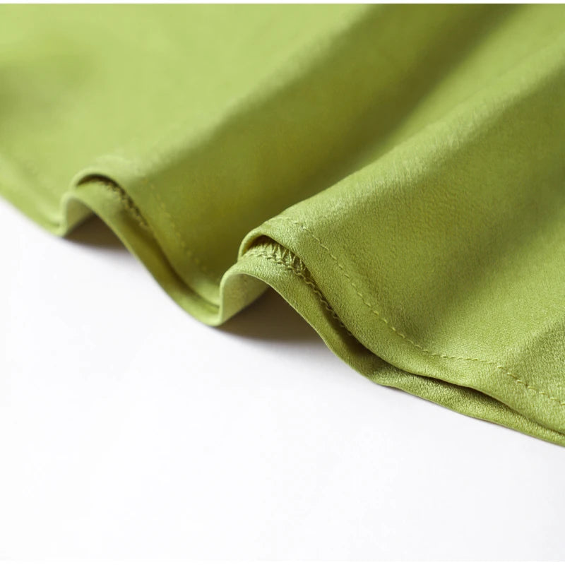 Zela Milano™ | Elegant Satin Ribbon Maxi Dress