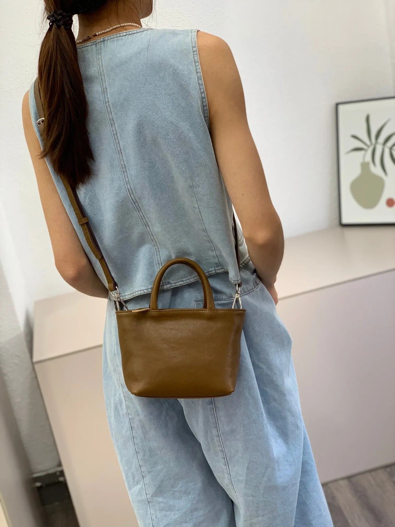 Rosa Elegance Women Handbag Luxury Designer