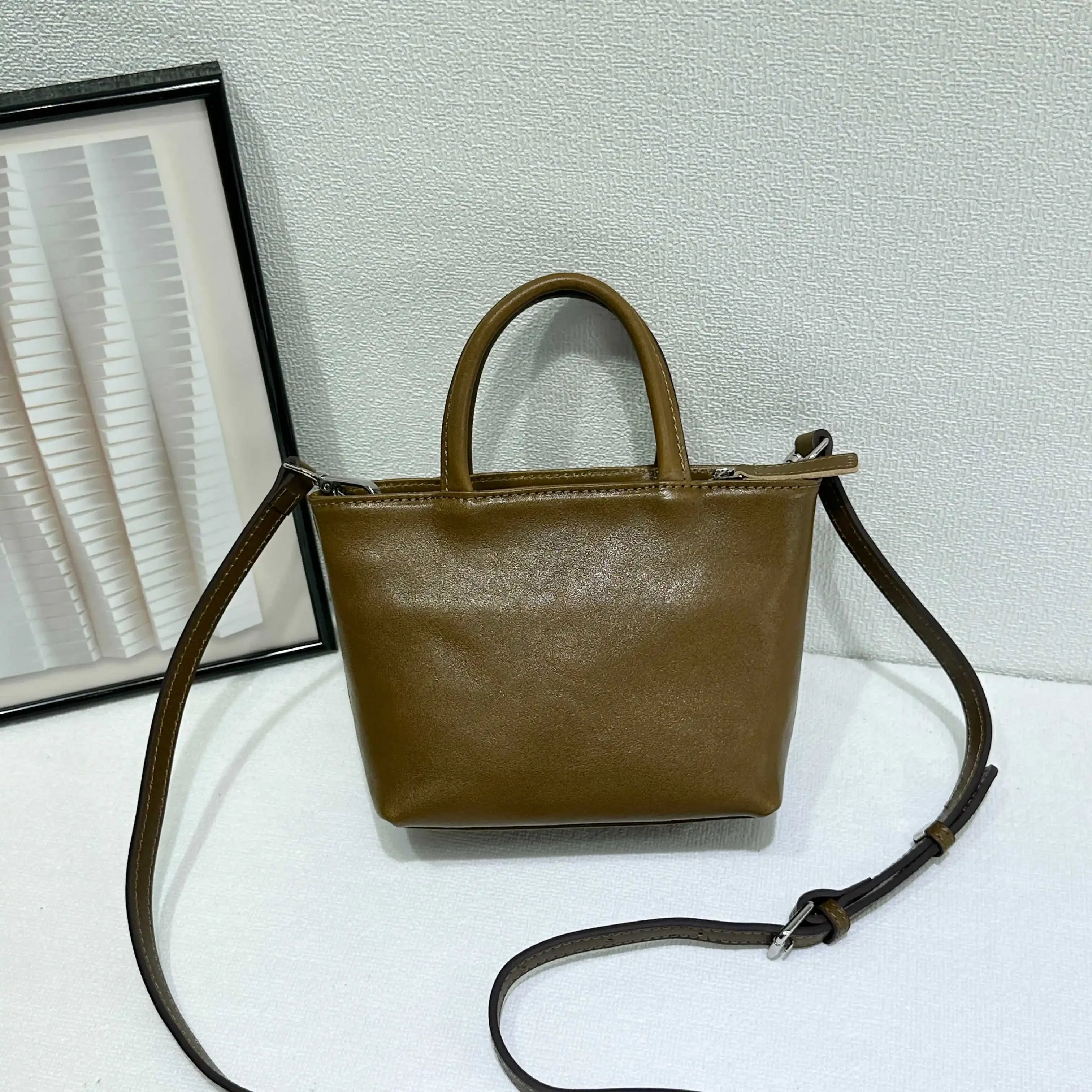 Rosa Elegance Women Handbag Luxury Designer