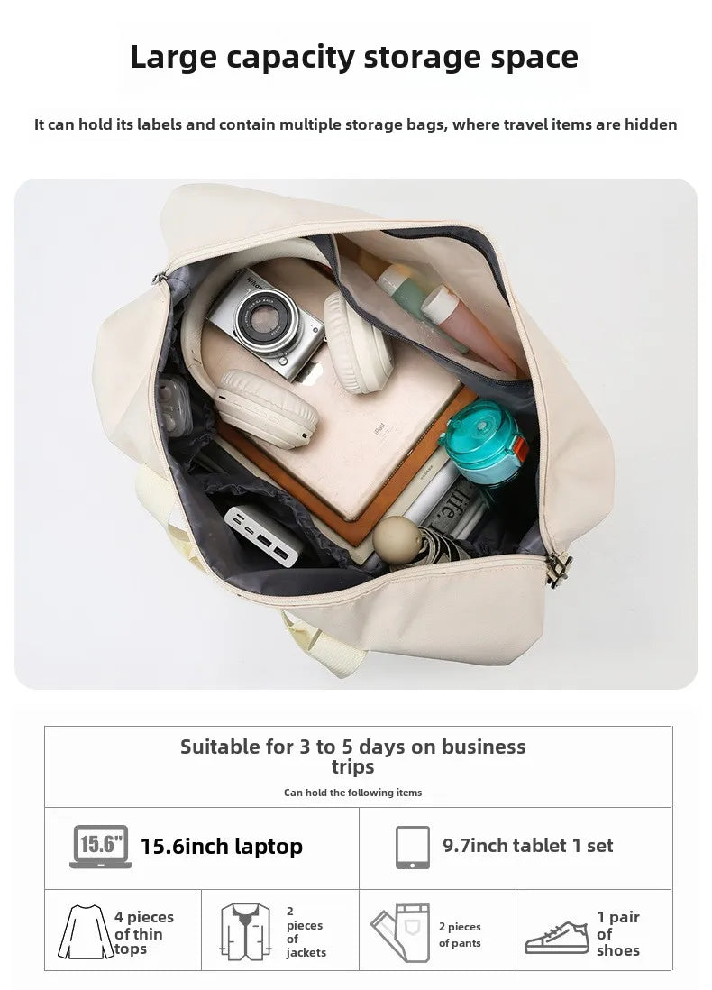 Zela Milano BEICHAO™ Expandable Travel Duffle Bag