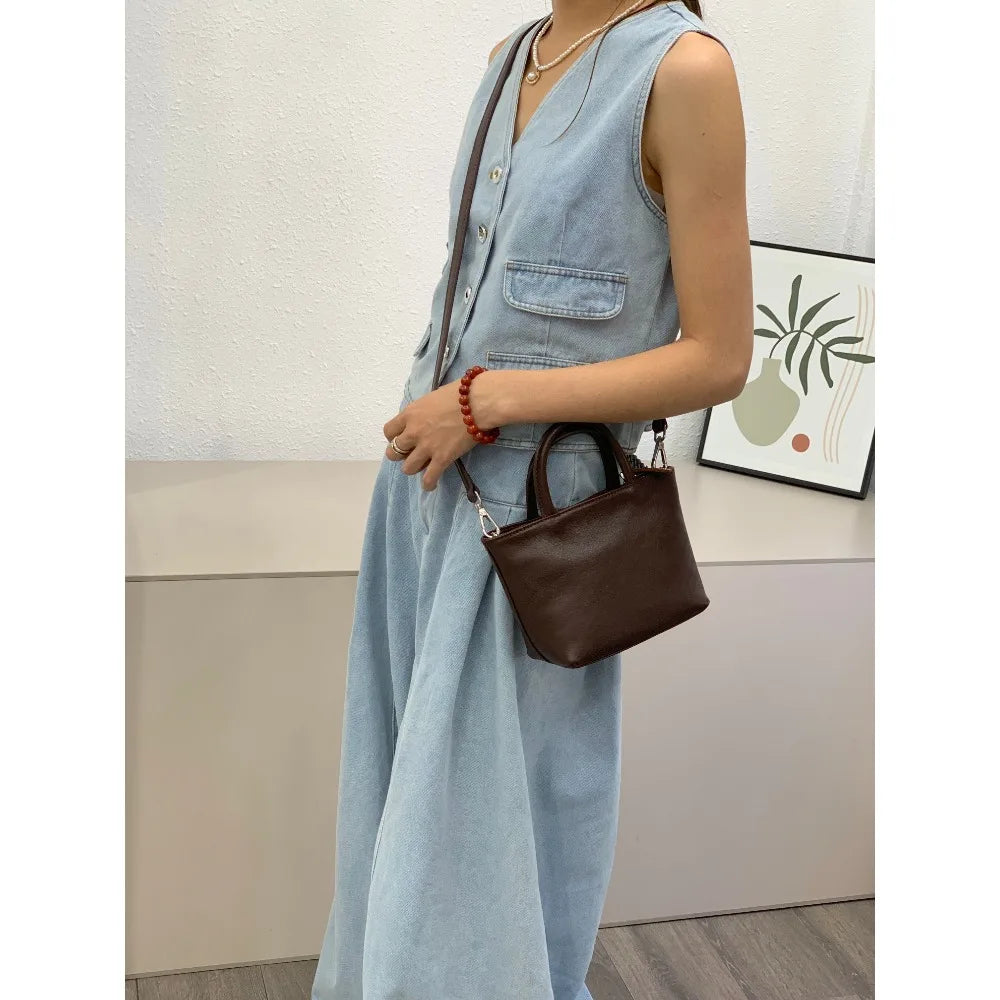 Rosa Elegance Women Handbag Luxury Designer