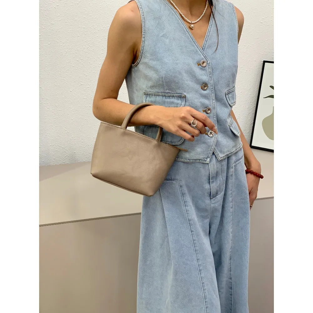 Rosa Elegance Women Handbag Luxury Designer