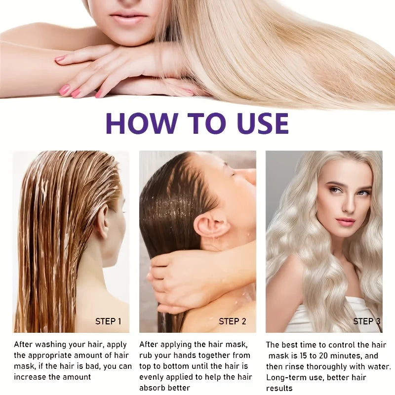 STEP 6: PRODUCT TITLE

Luxurious Keratin Repair Mask