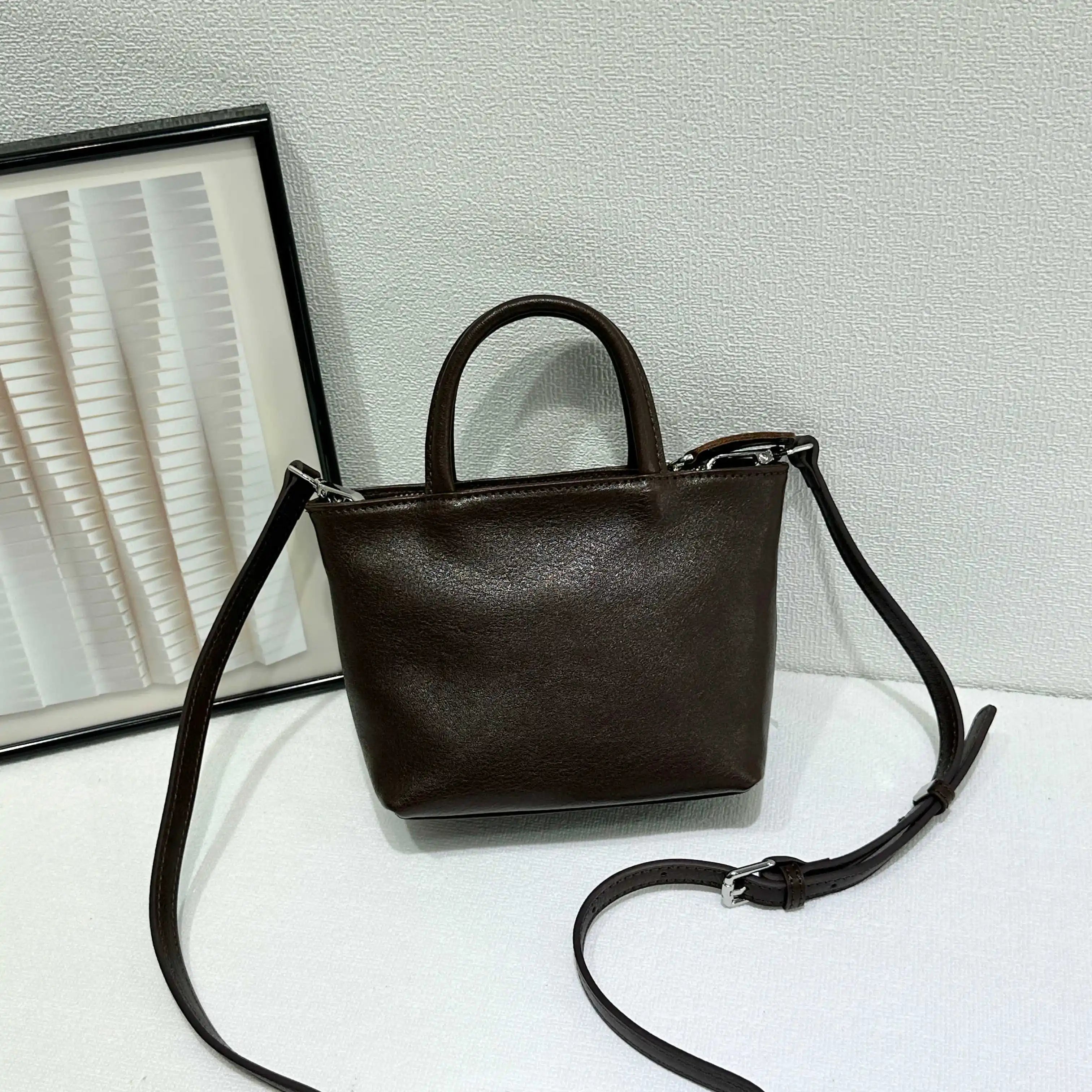 Rosa Elegance Women Handbag Luxury Designer