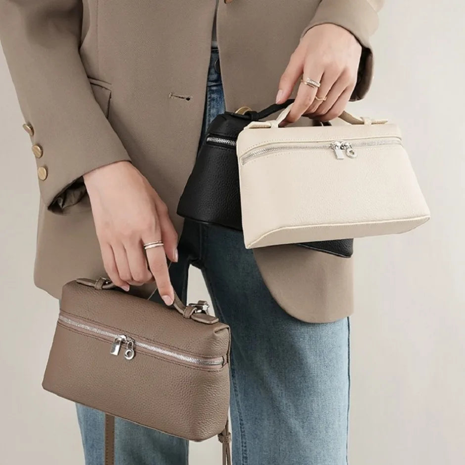 ZelaMilano™ Luxe Patent Clutch Bag