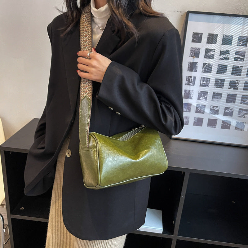 Zela Noir Milano Retro Small Bags Women's Fashion